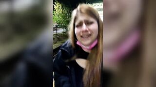 CoralJade01 - Sexy girl can't hold her pee