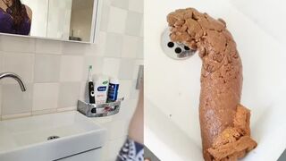 Kitty Skatt - Huge sink log stinks up your bathroom