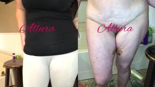 Allura - HUGE panty poop masturbation