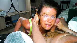 Scatlina Filth - Kinky Milfs Scat Fuck & Puke Fest