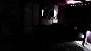 Brutal Ballbusting from Darcy and Jayy Jayy for cheating! BB1686