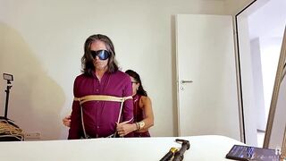 Sultana Aisha's Latex Ritual Servitude, Slapping, spitting, and Bound