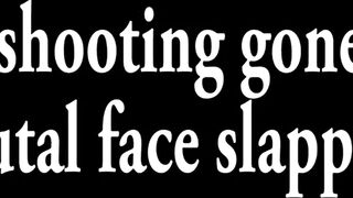 Brutal Face Slapping At The Cross
