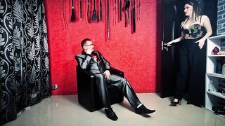 From Boss To Slave Blackmail & Feet Worship, Angle 2