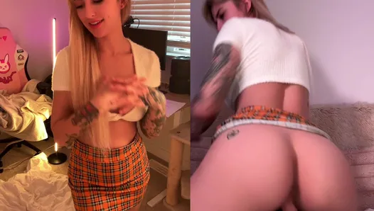 Octavia May - Neighbour BJ Riding Countdown Creampie