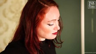 Deepthroating the Headmistress' Strapon