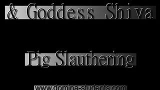 Satanic Sissy-Pig Slaughter