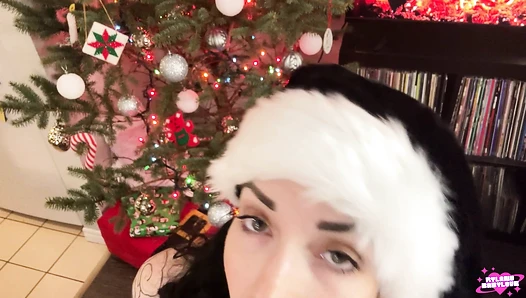 Ryland BabyLove - Goth GFE POV Christmas Fuck
