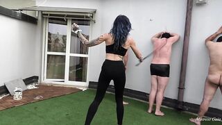 Mistress Gaia - Whipping The Wall