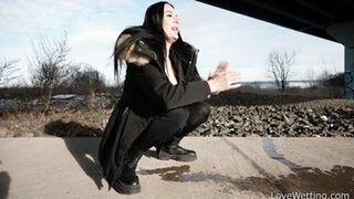 Silvia Black - Pissing Scene