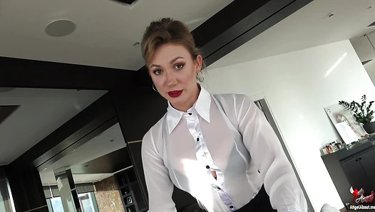 My BoobsAre Too Big for My Job *4k