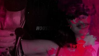 Gloryhole Ballbusting Kicks and Cum on Feet - Footjob Shoejob Femdom