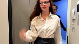 OBEY YOUR CEO: Office Goddess Slave to Worship Her Ass & Sit on His Face Until She Cums!