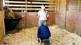 Cropped, Crushed, Wrangled and Rolled, trampled, humiliated, and discarded in extreme stable discipline.