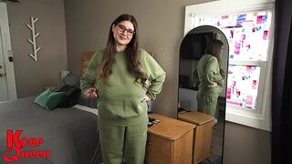 Ivy Davenport & Lexy Mayers: My House, My Rules - BBW Food Thief Is Stuffed By SSBBW Landlord