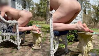 HugeBladderQueen - My favorite position to piss hard and get fucked like an animal