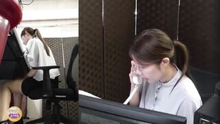 DLSL-639 04 Hidden camera call center. No leaving! Peeing while dealing with a complaint.