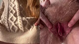 hairyblondie - Would you rather me drain myself above you...