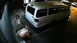 CCTV - 3 girls peeling, One piss a lot