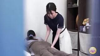 DLSL-632 03 New female beautician can’t hold it in any longer and pees herself.