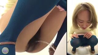DLSL-027 04 Women jumping into the toilet cabin on the edge of the bladder limit